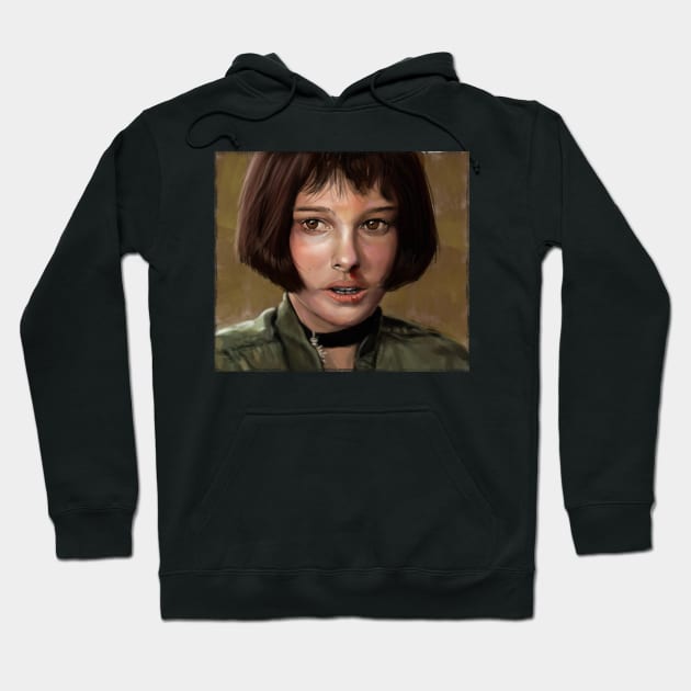 Mathilda from "Leon the professional" Hoodie by Tekresh